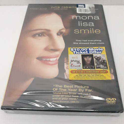 MONA LISA SMILE (NEW/SEALED DVD, 2004). Julia Roberts