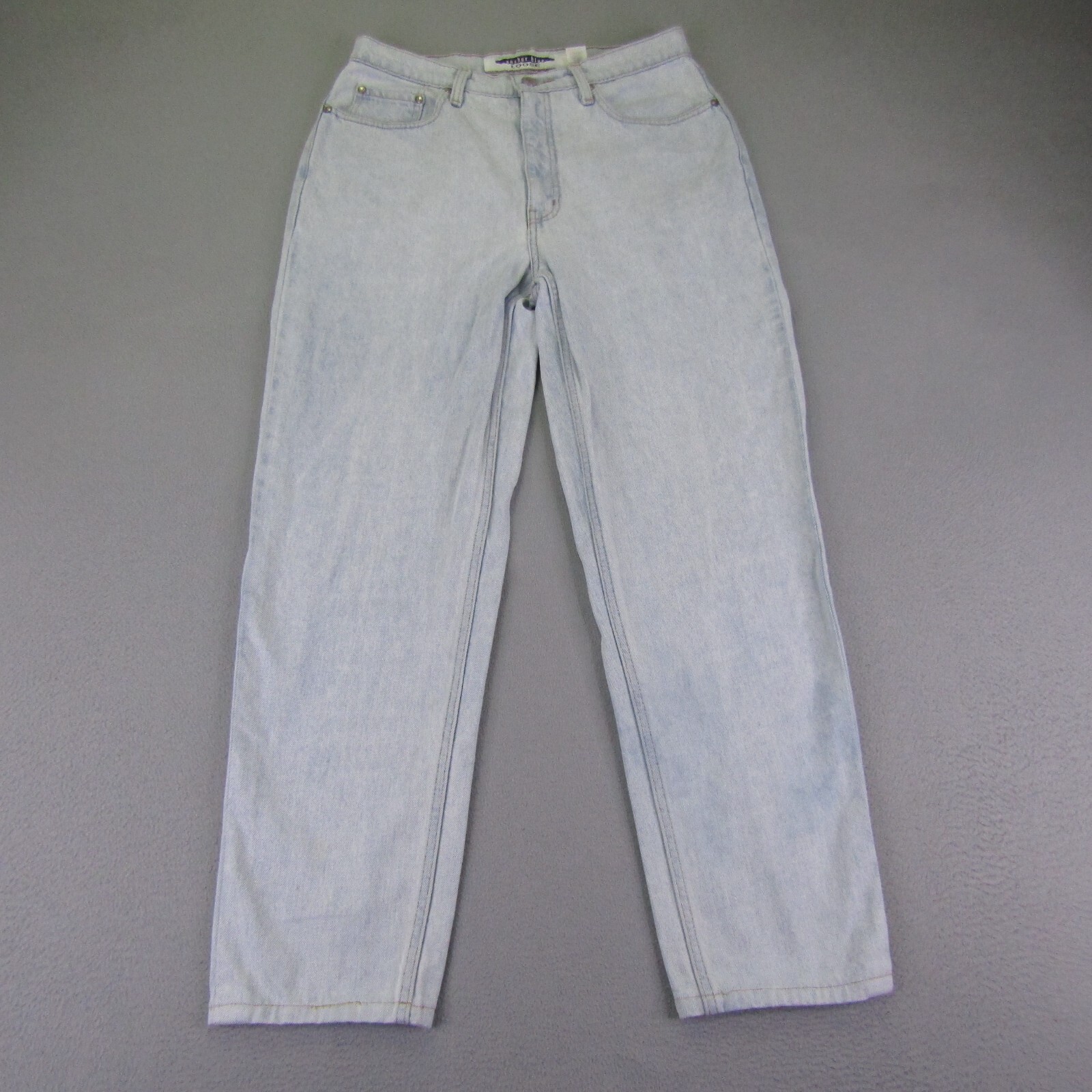 Vintage Anchor Blue Jeans Womens 14L Denim Light Wash Loose