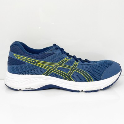 

Мужские кроссовки Asics Gel Contend 6 1011A667 синие кроссовки размер 8.5, Синий, Gel Contend 6
