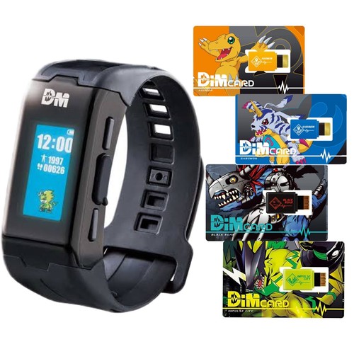 BANDAI Digimon Vital Bracelet Ver. Black w/ First Limited