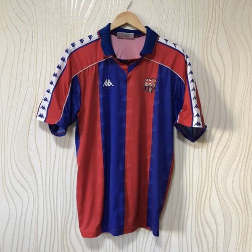 FC BARCELONA Kappa ゲームシャツ L相当 ブルー ブロークコア FC BARCELONA Kappa ゲームシャツ L相当 ブルー ブロークコア