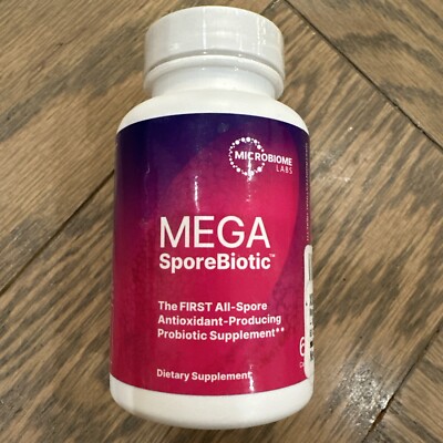 Microbiome Labs Mega SporeBiotic 60 capsules Exp 8/2025