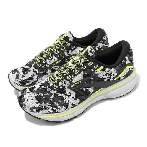 

Brooks Ghost 15 Black Ebony Nightlife Белые женские кроссовки 1203801B-029, Черный, Ghost 15