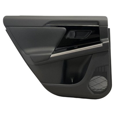 2024 Toyota BZ4X Left Driver Rear Door Trim Panel Black EB20 Factory OEM Part