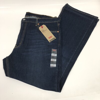 527 Slim Bootcut Men s Levi s Stretch Jeans Dark Wash Authentic NWT Choose Size