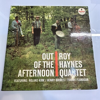 Roy Haynes Quartet - Out Of The Afternoon LP - Impulse Stereo AS-23 RARE PROMO!!