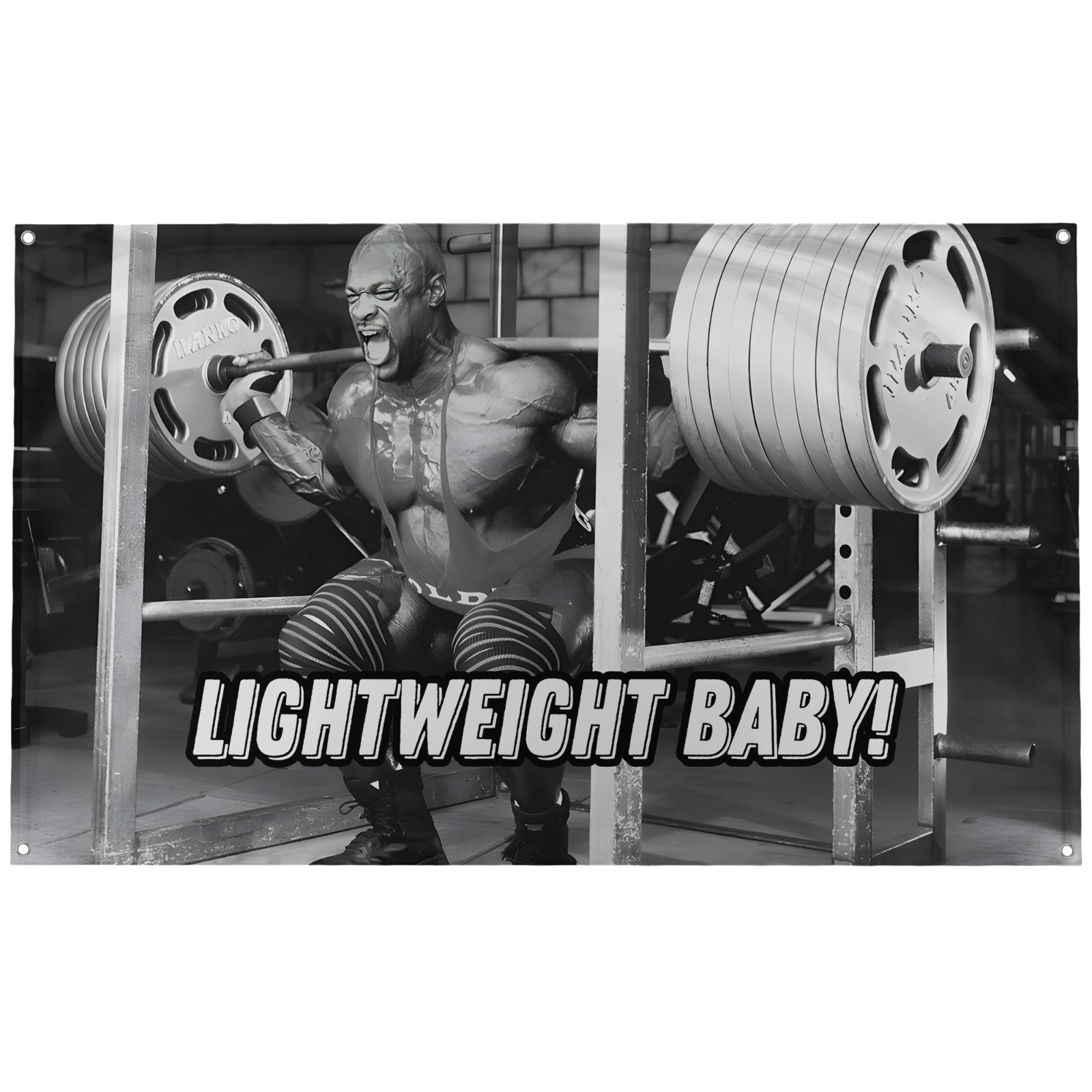 Ronnie Coleman "LightWeight Baby!" The King 8x Mr Olympia 3x5 Feet Flag