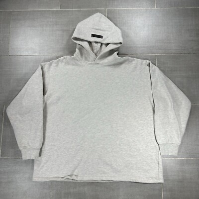 Fear of God Essentials Relaxed Hoodie Light Oatmeal Size Large