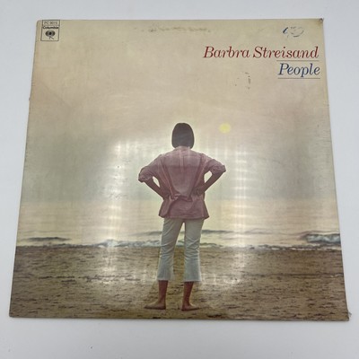 BARBRA STREISAND PEOPLE LP EX- US COLUMBIA WHITE LABEL MONO PROMO VINYL RECORD