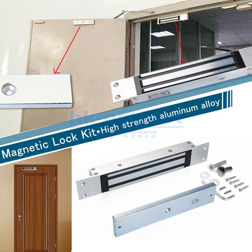 DC12V 280kg/600Lbs Electric Magnetic Lock Holding Force Electromagnet Lock