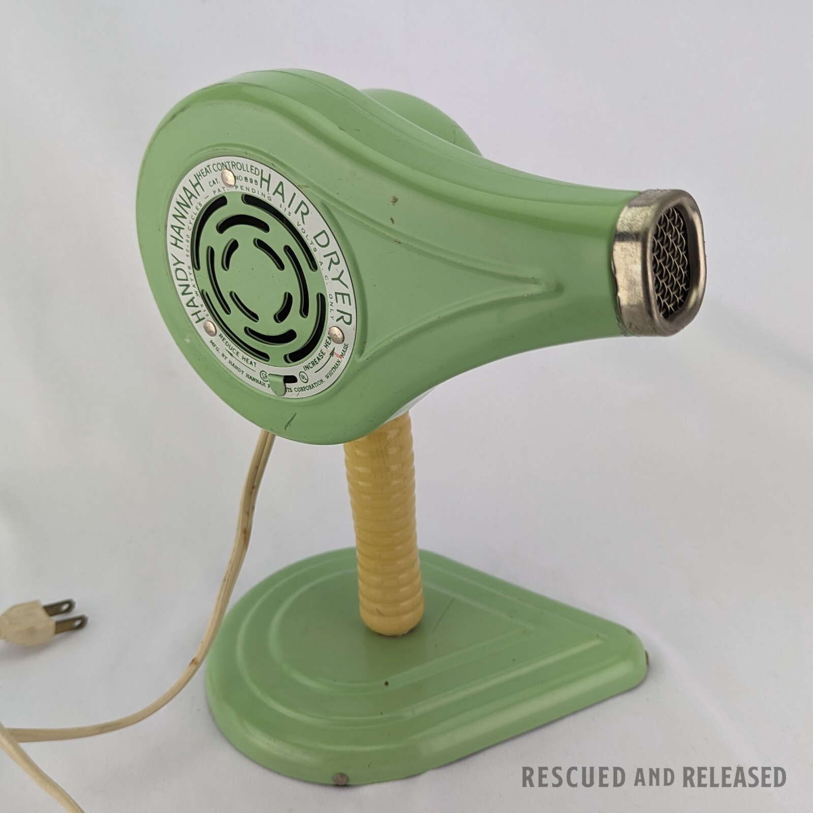 レトロドライヤーHandy-Hannah Electric Hair Dryer Vintage 1950's Handy Hannah Electric Hair Dryer #595 | eBay
