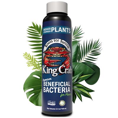 King Crab Instant Compost Tea Root Stimulator for Plants Ultra Concentrated O...