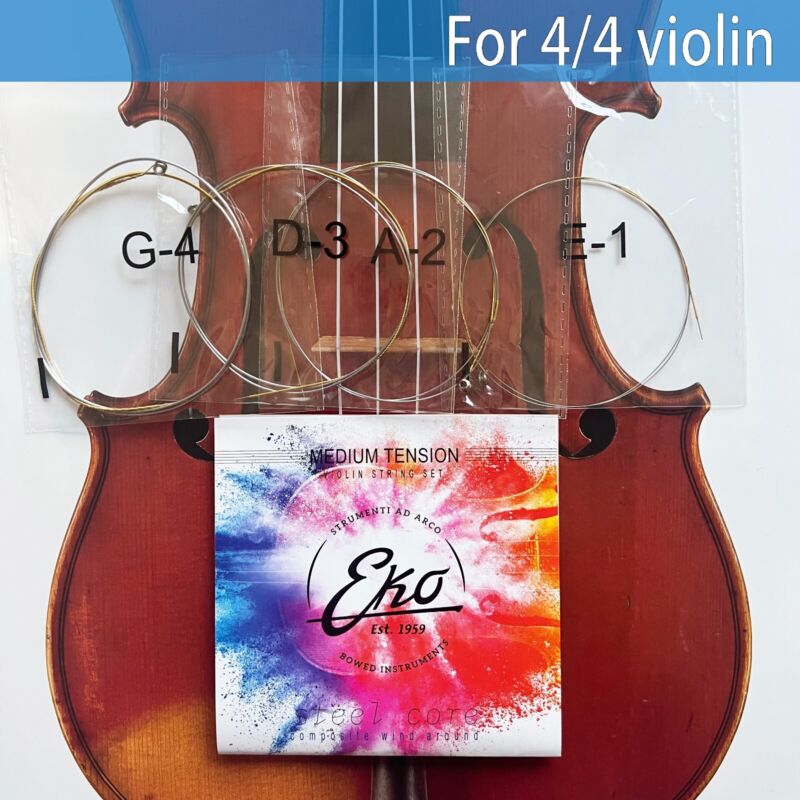 4/4 Violin Strings One set Of 4 Strings Free shipping