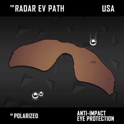 Anti Scratch Polarized Replacement Lenses for-Oakley Radar EV Path OO9208 Option