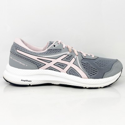 

Женские кроссовки Asics Gel Contend 7 1012A911 серые кроссовки размер 8,5, Серый, Gel Contend 7