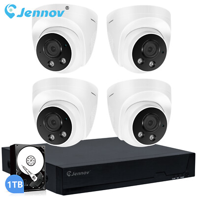 8 Channel H.265+ Lite DVR HD 1080P CCTV Wired Security Camera System Recorder