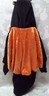 Halloween Black Bat Costume Baby Target XS Sm Cape Pajama PJ OnePc Infant Orange