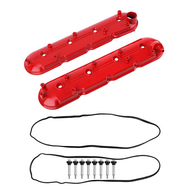 LH & RH Valve Cover w/ Gasket for Chevrolet Silverado GMC Sierra 1500 2009-2013