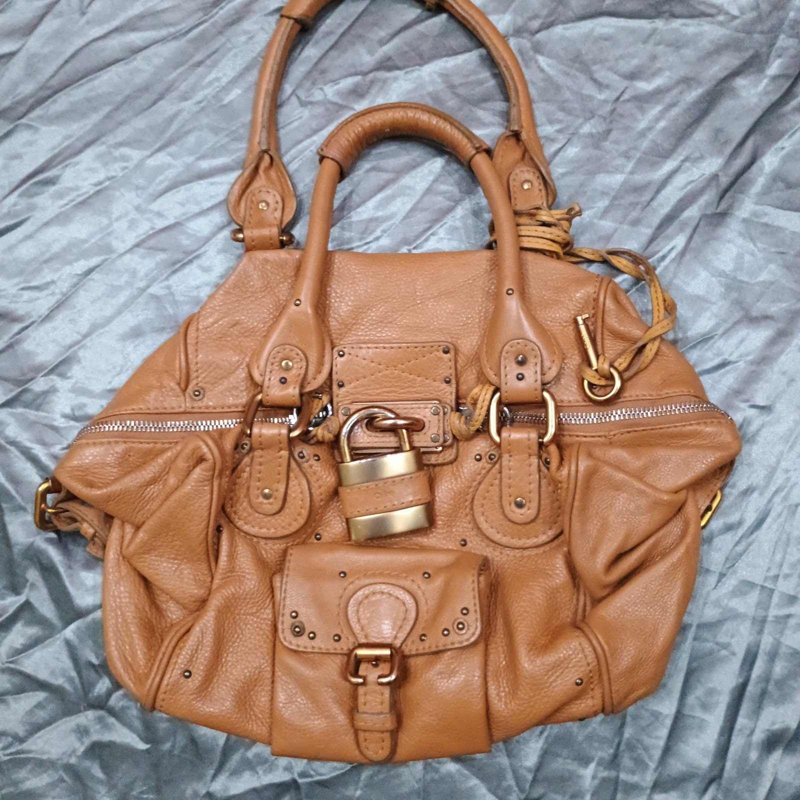 Chloé Paddington Hand Bag Brown Leather Chloé Paddington Bag In Grained Leather | Chloé US