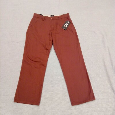 OCEAN CURRENT Slim/straight Pants  Mens Size 32x30 Dark Red