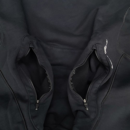 Pre-owned Nike Sweatshirt Mens Extra Large Black X Off White Abloh Air Pullover Hoodie