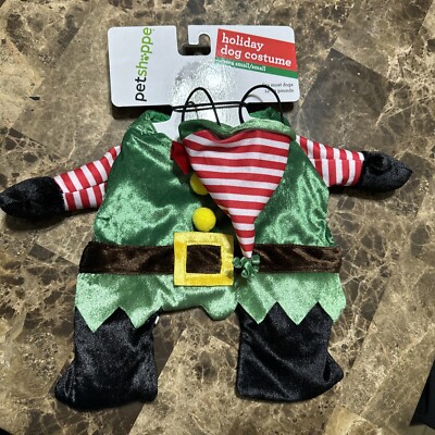 PetShoppe ELF Dog Costume ~ XS/S ~ 12-19lbs ~ Christmas ~ Holidays Outfit