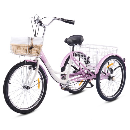 Secondhand 26" Adult Tricycle 7 Speed Wheel Bike for Errands