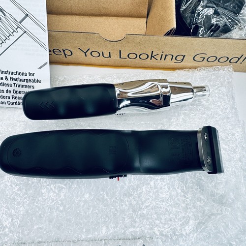 WAHL 5622 Groomsman Rechargeable Beard, Mustache, Hair &amp; Nose Hair Trimmer