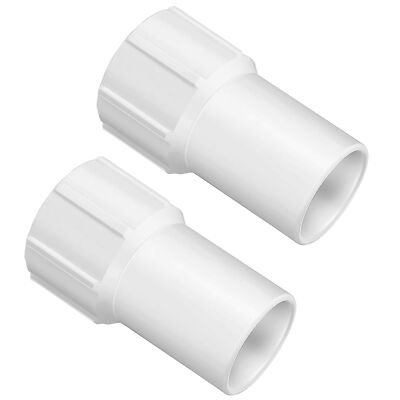 TonGass 2-Pack 1-1/2'' Pool Hose Cuff - Threaded Hose Cuff for Spiral Wound Sw...