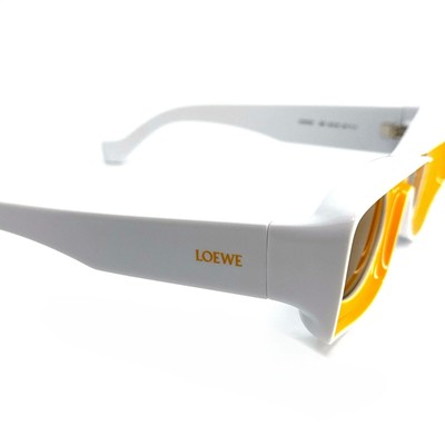 Pre-owned Loewe New,  Sunglasses Lw40033i 39e Authentic In Yellow