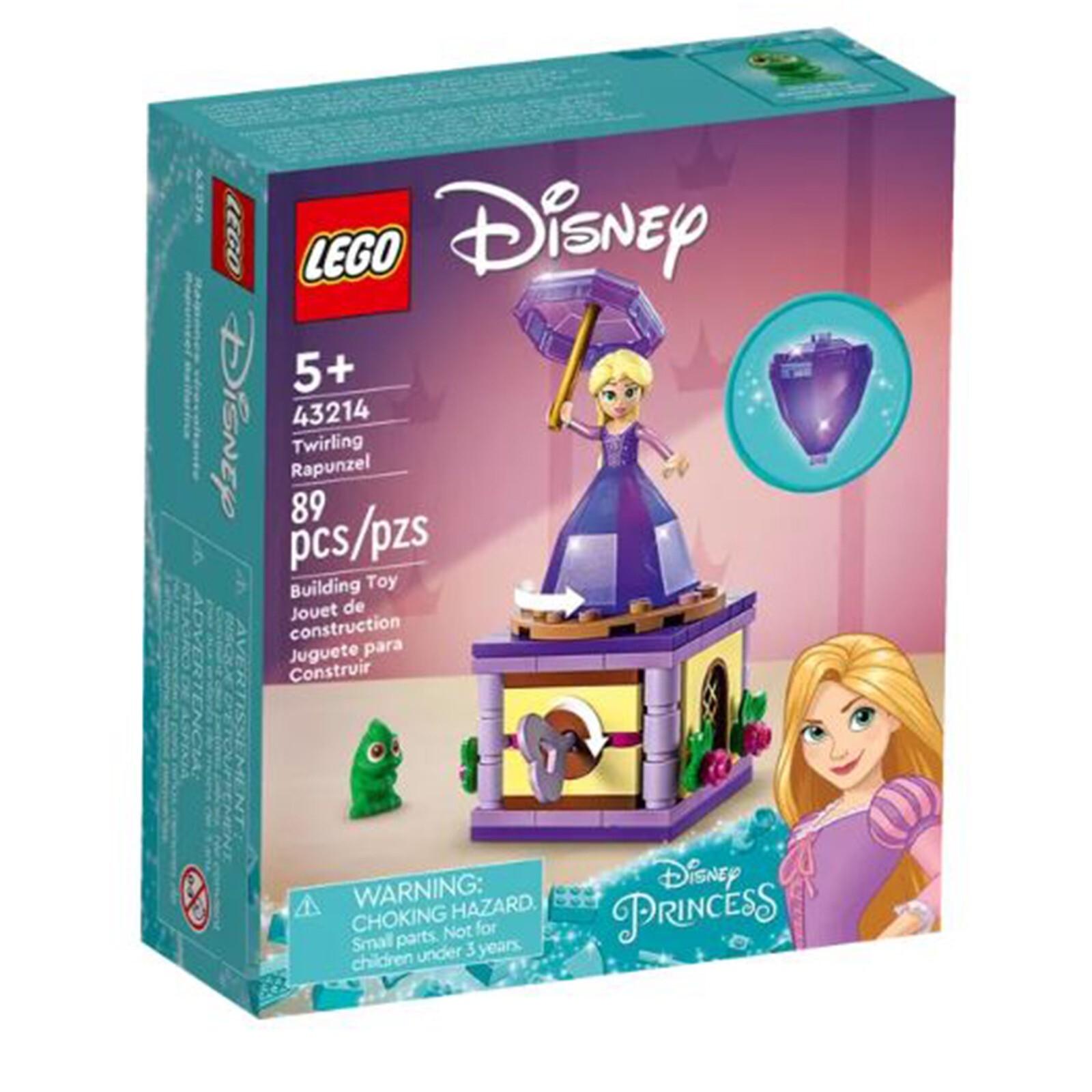 Конструктор LEGO Disney Крутящаяся Рапунцель 43214 НОВЫЙ В НАЛИЧИИ