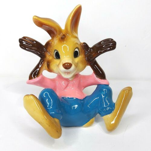 Disney Song of the South 3.75" Brer Rabbit Ceramic Figurine Splash Mountain