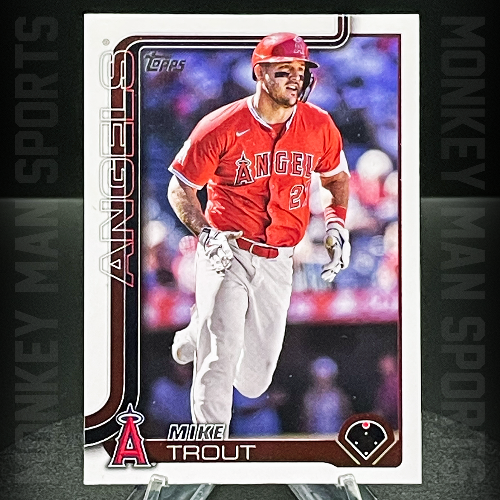 2025 Topps Series 1 - Mike Trout - #200 ANGELS MINT