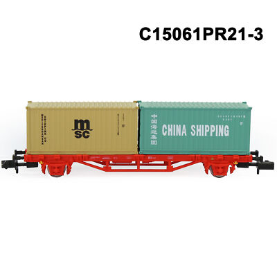 Evemodel Model Trains N Scale 1:160 Flat Car EU Wagon Freight Cars C15061