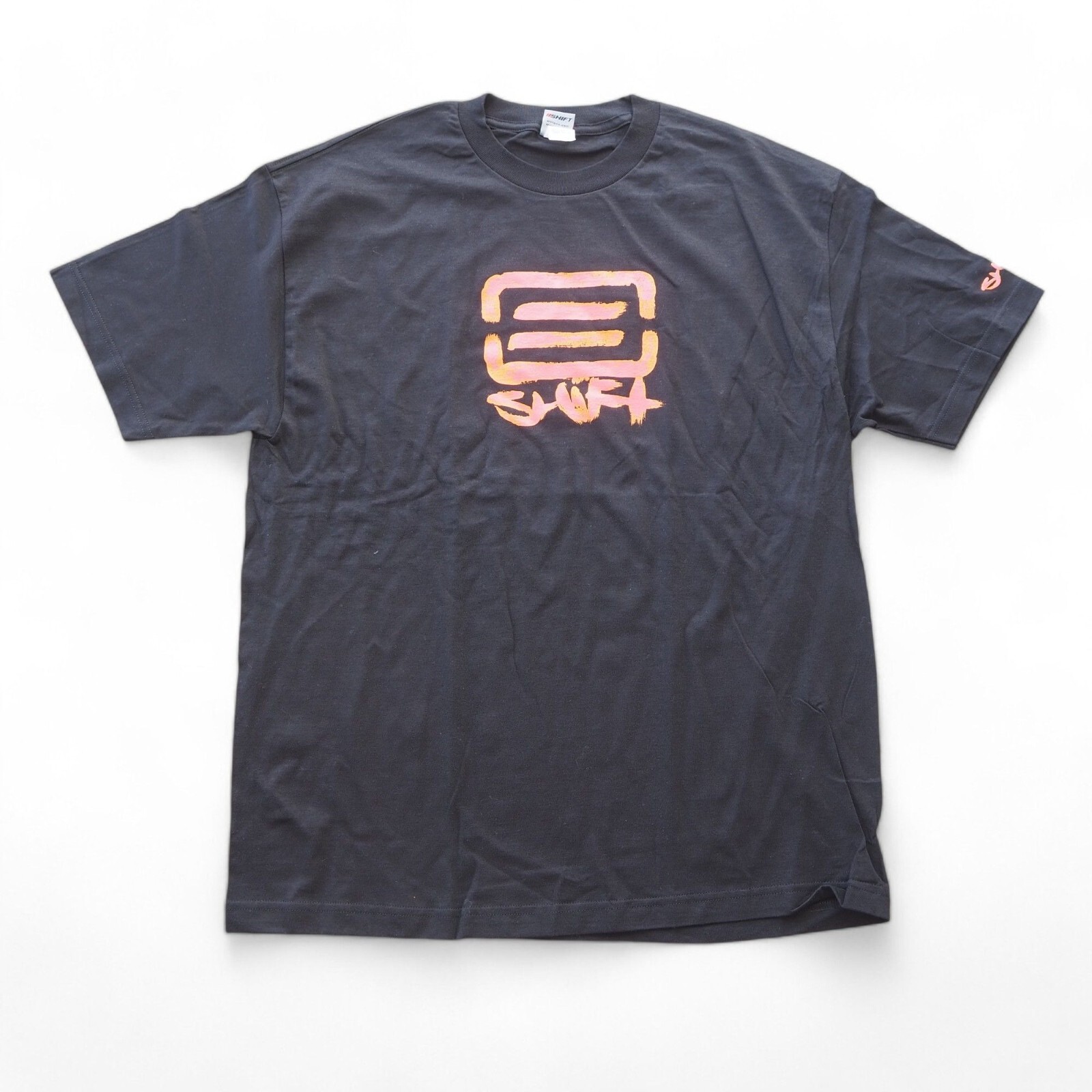 Shift Motocross Racing Vintage 90s Y2K Logo T-Shirt Black