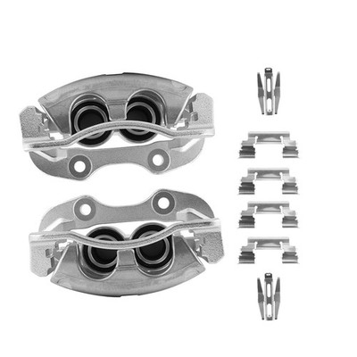 Rear L & R Disc Brake Calipers w/Bracket for Chevrolet Silverado 1500 GMC Sierra