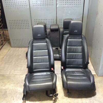 R Model Front And Rear Seats Black Leather Qw 4 Door