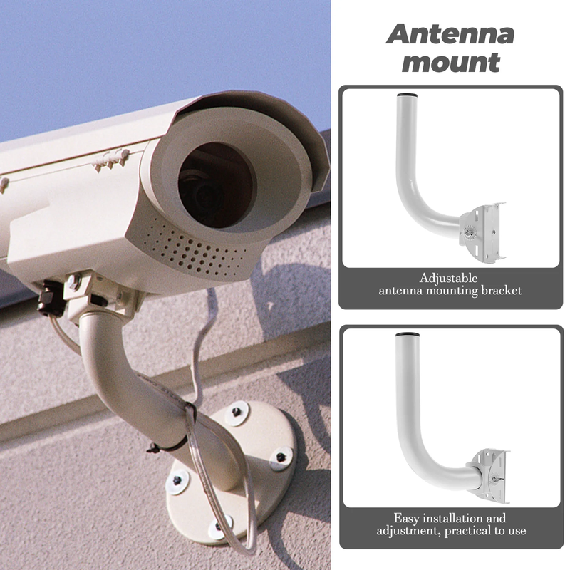 Adjustable Stand Mount Antenna Attic Mounting Pole Stainless Steel Electronics f