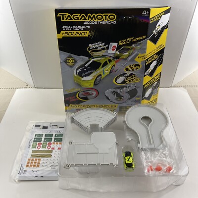 Tagamoto Code The Road 20 Pieces Road Set G-Drift Car New Open Box