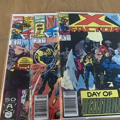 X-Factor #70-72 (3 Comic Set) Marvel 1991/92 - MINT Condition Newsstand Editions