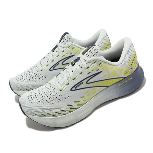 

Мужские спортивные кроссовки Brooks Glycerin 20 Crown Blue Yellow 1103821D-483, Синий, Glycerin 20