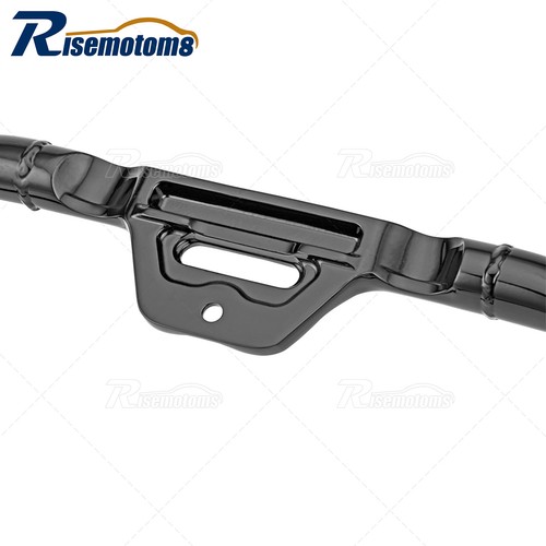 Black Mustache Safety Engine Guard Highway Crash Bar for Harley Softail 2018+