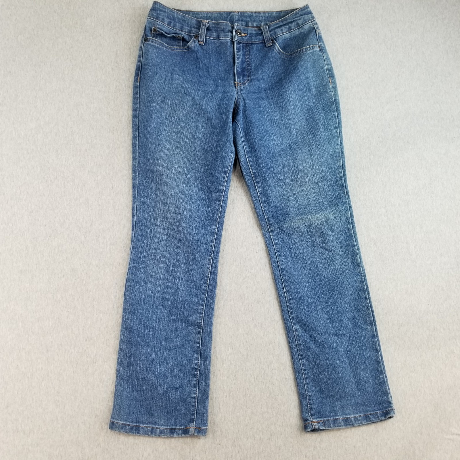 Sonoma Jeans Women's Sz 8P Short Stretch Mat Med Wash Normcore Cute Trendy Nice