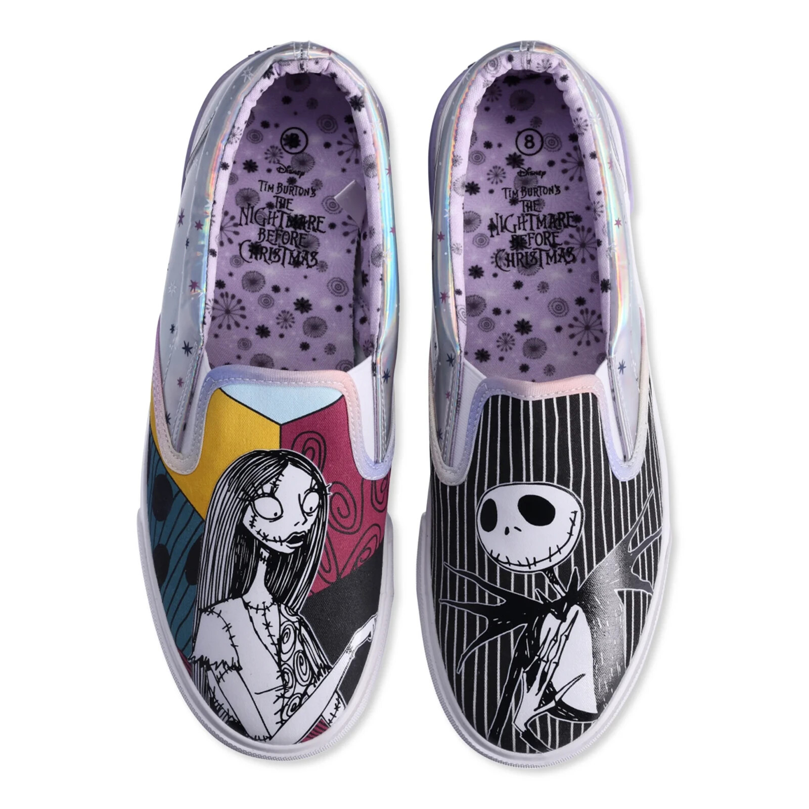 Disney - うっしー Women's Disney Stitch Low Top Slip On Sneaker, Sizes 6-11