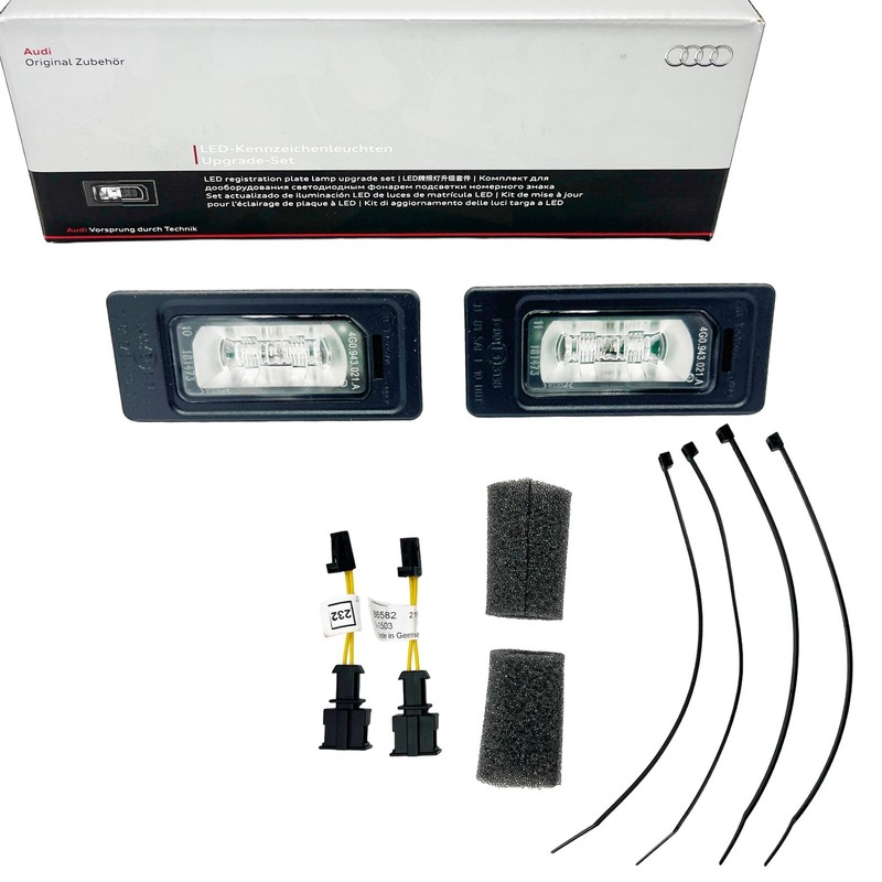 Original Audi A4 A5 Q5 Rs5 Led Kennzeichenleuchte NachrÃ¼Stsatz 8k0052110 Neu