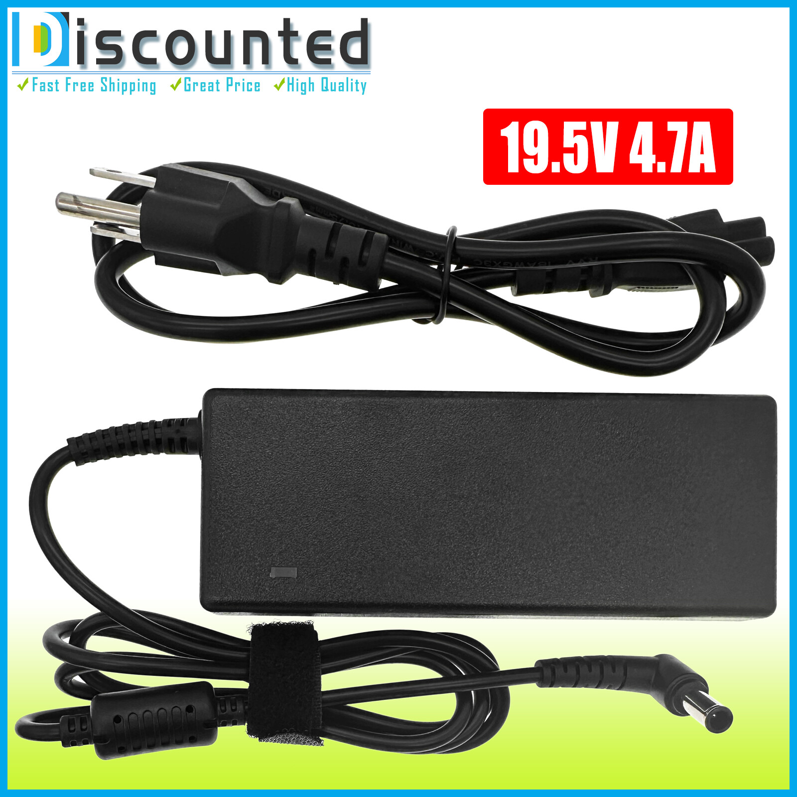 AC Adapter Charger For LG 24ML44B-B 34WP65C-B 27GP83B-B LED Monitor Power Cord