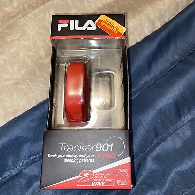 Fila tracker 901 Pro red bluetooth smart fitness sleep, calorie, distance track