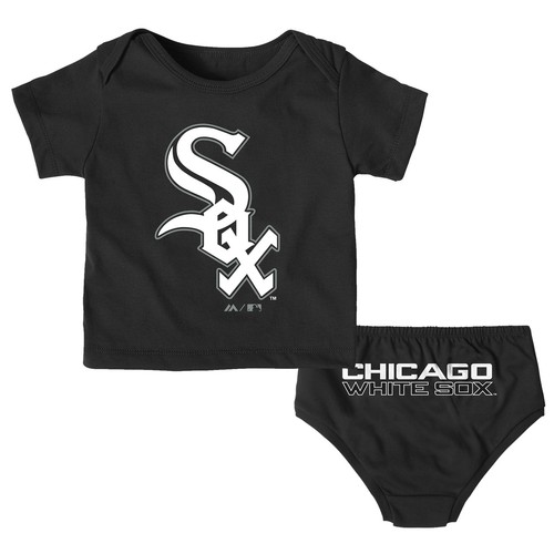 Комплект футболки Outerstuff MLB Infants Chicago White Sox Mini Uniform
