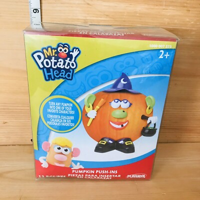 MR POTATO HEAD Halloween PUMPKIN DECORATING Push Ins - WITCH 