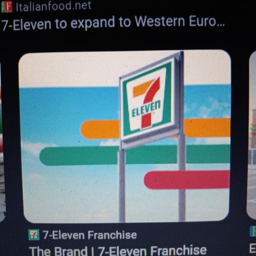 7/Eleven  HO scale Pole and signs Double Sided With Store Front Signs 1:87 Scale